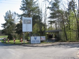 Westfriedhof m. Bauschild