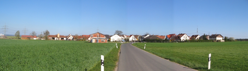 Steudach von Westen aus