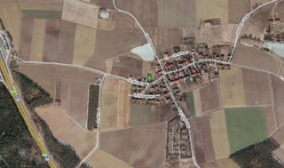 Steudach vom Satellit aus