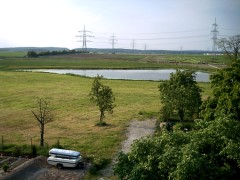 Der Dorfweiher von Steudach.